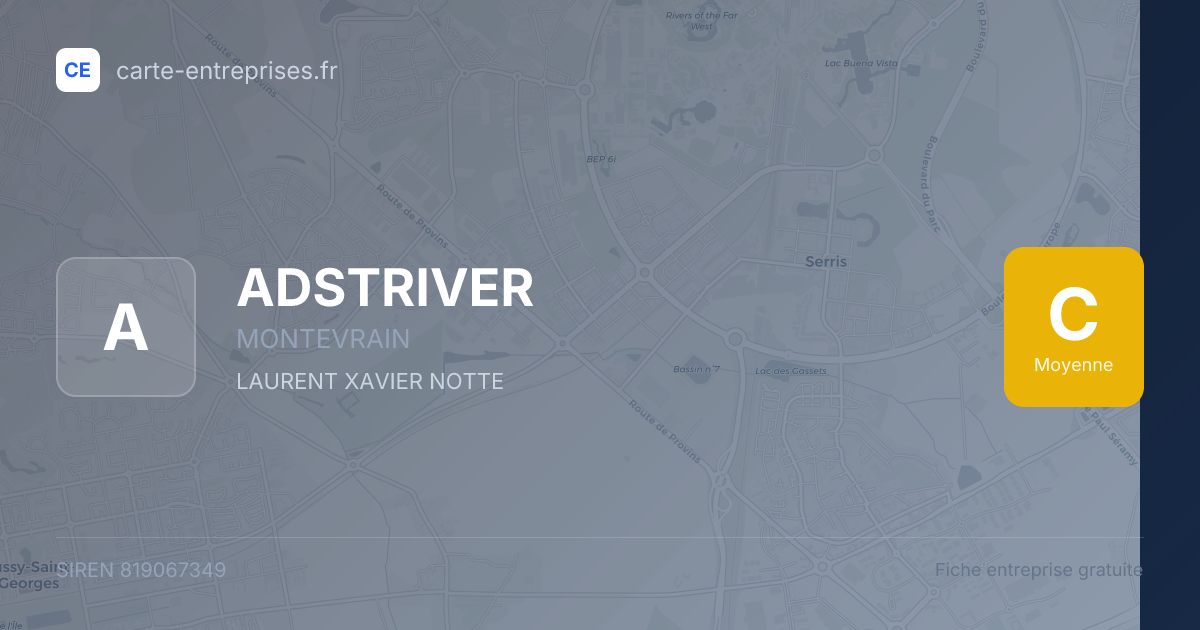 ADSTRIVER — 819067349 — fiche entreprise