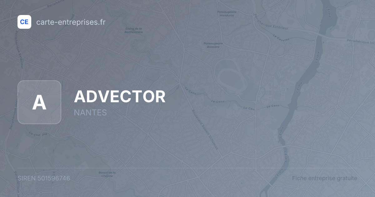 ADVECTOR — 501596746 — fiche entreprise
