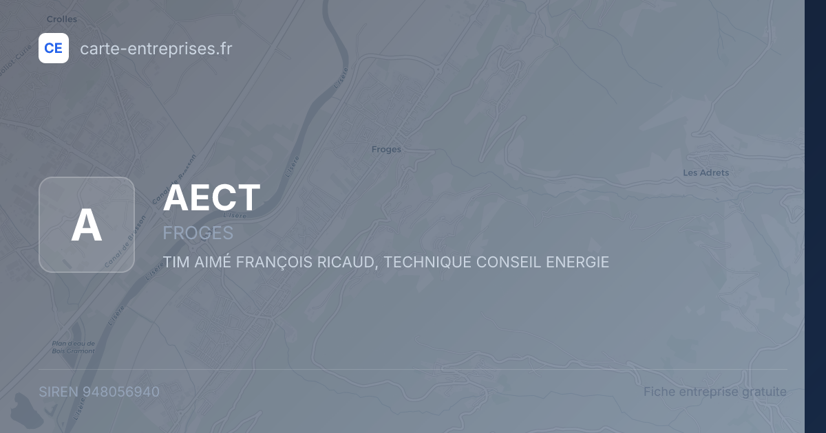 AECT — 948056940 — fiche entreprise