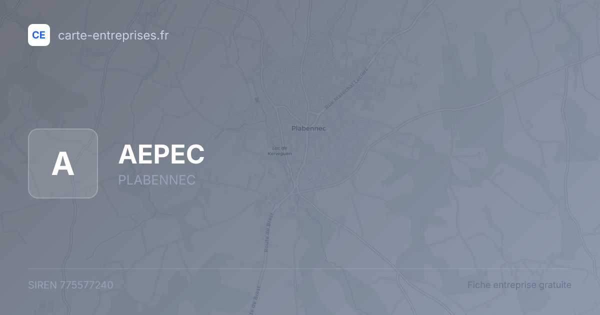 AEPEC — 775577240 — fiche entreprise