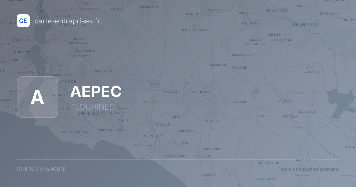 AEPEC — 777596016 — fiche entreprise
