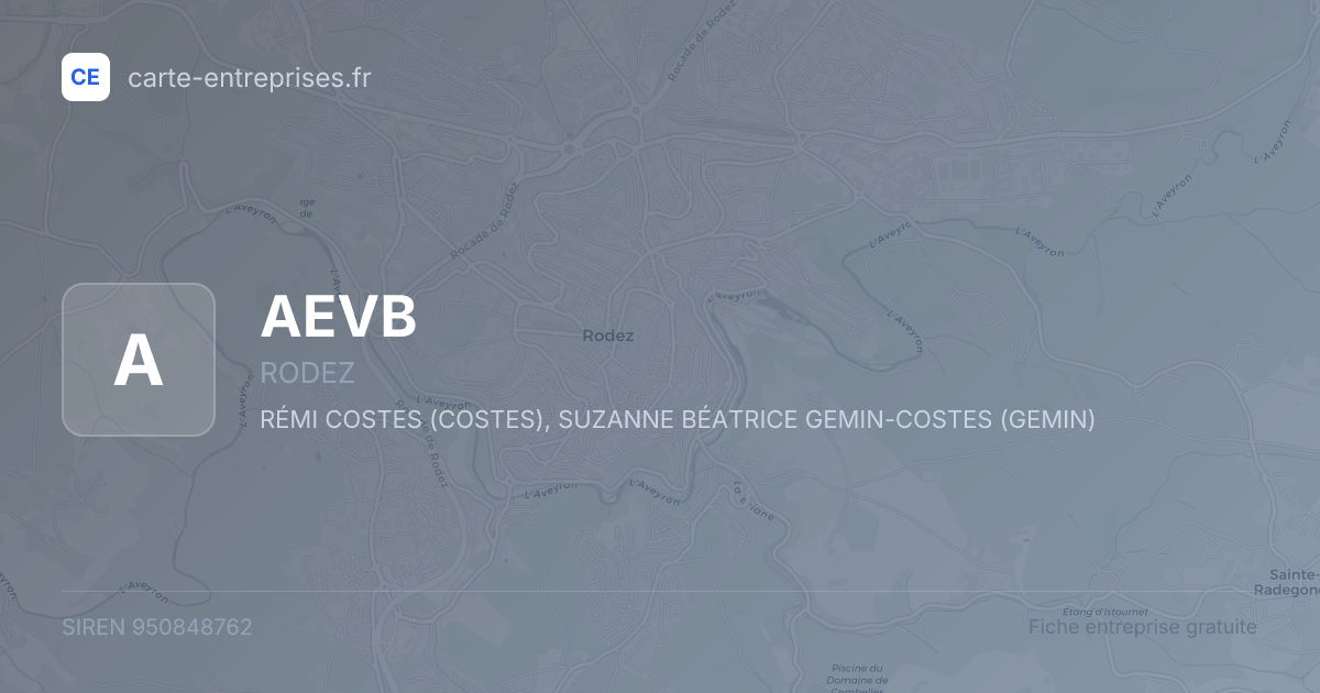 AEVB — 950848762 — fiche entreprise