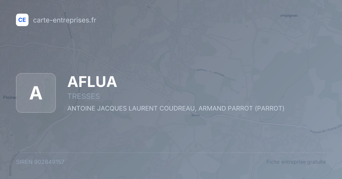 AFLUA — 902849157 — fiche entreprise