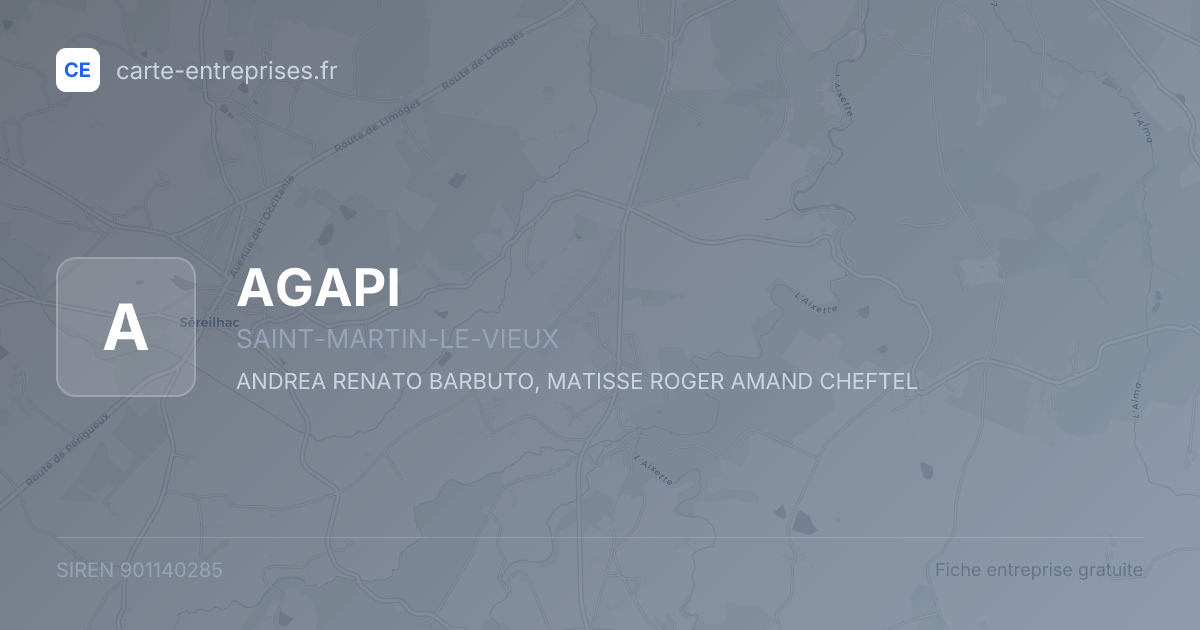 AGAPI — 901140285 — fiche entreprise