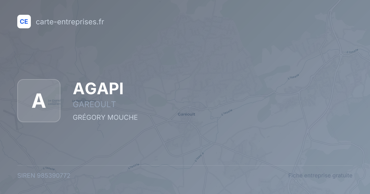 AGAPI — 985390772 — fiche entreprise