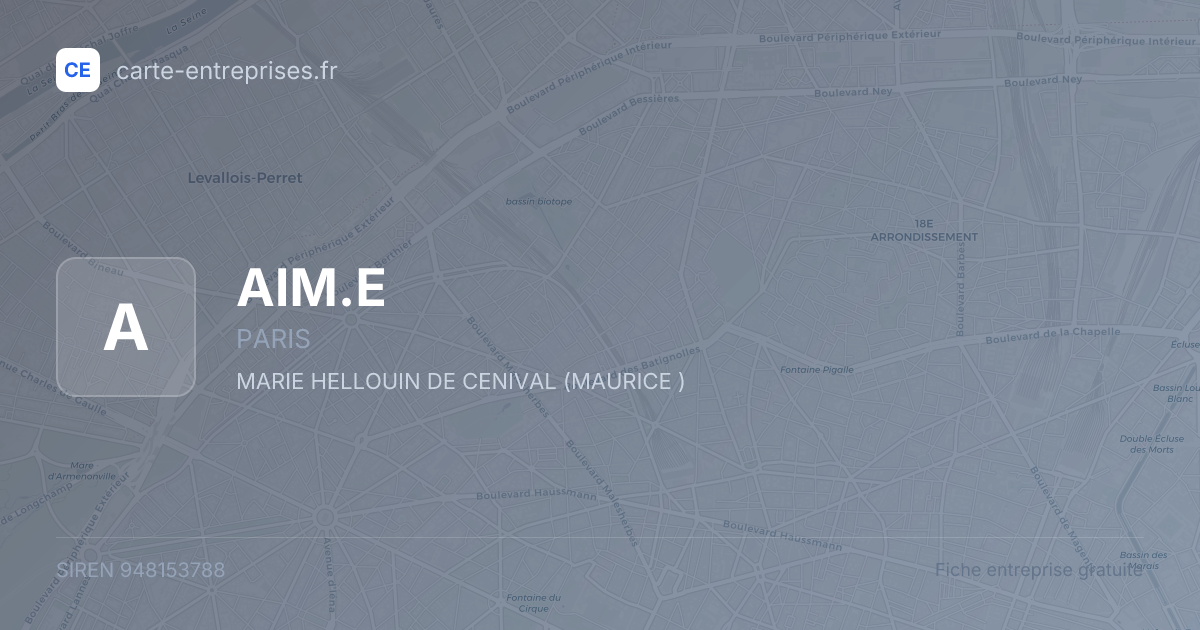 AIM.E — 948153788 — fiche entreprise