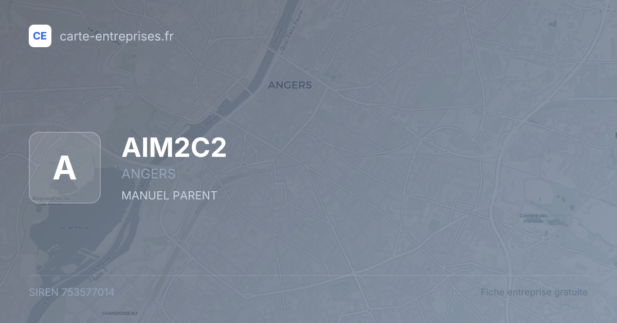 AIM2C2 — 753577014 — fiche entreprise