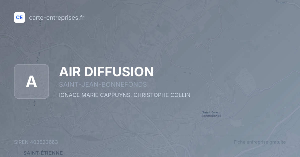 AIR DIFFUSION — 403623663 — fiche entreprise