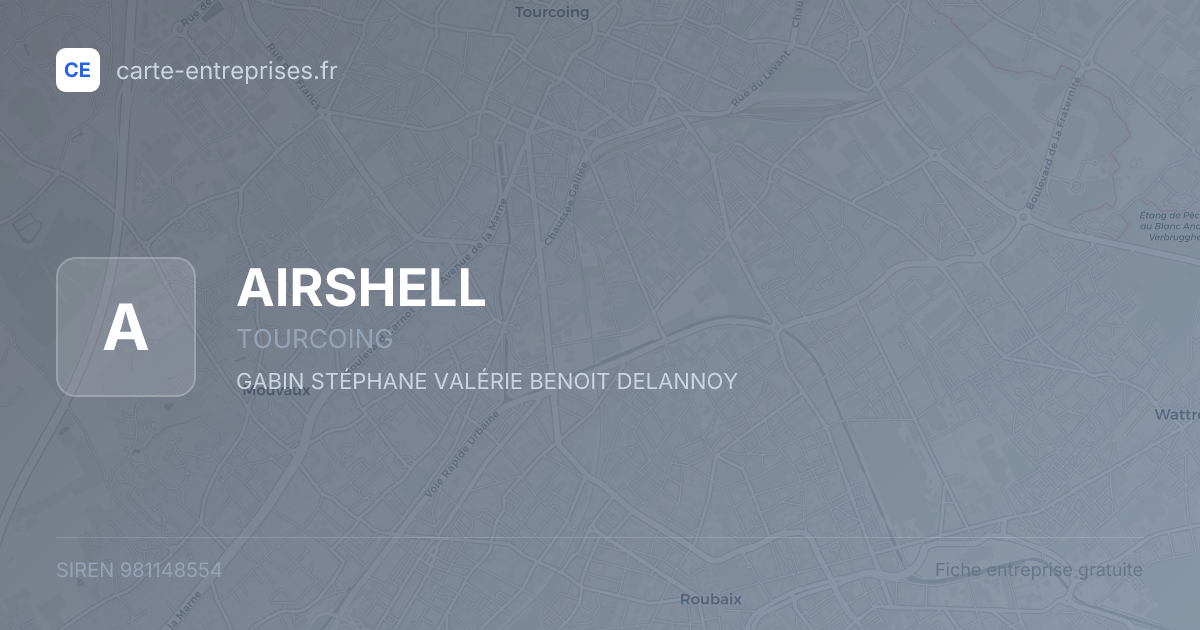 AIRSHELL — 981148554 — fiche entreprise
