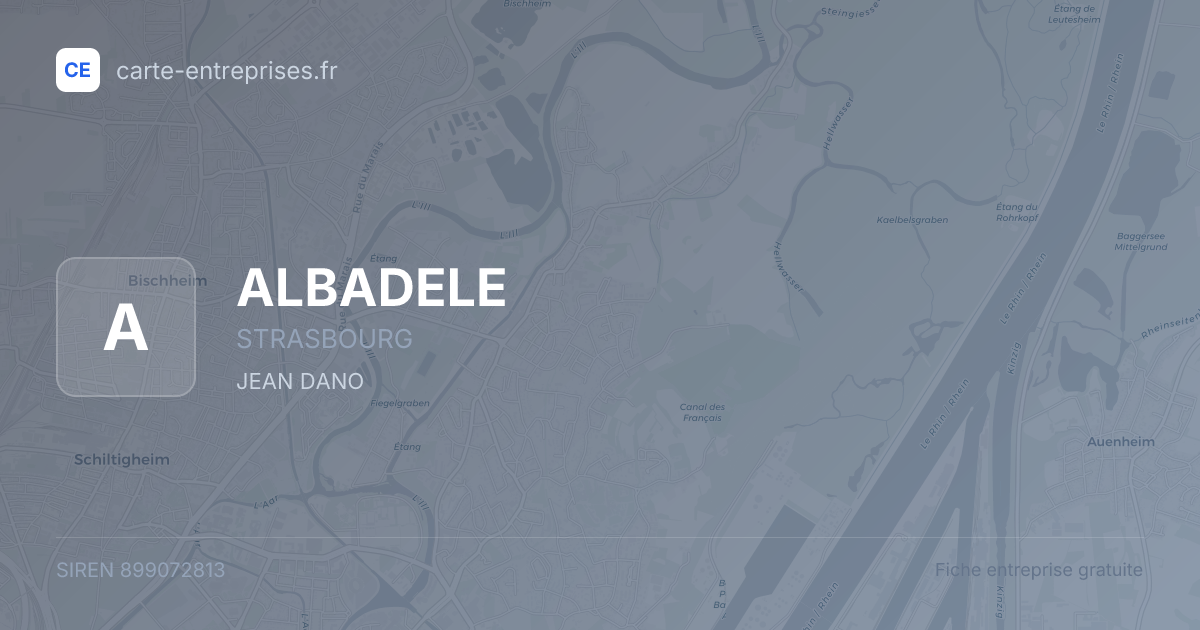 ALBADELE — 899072813 — fiche entreprise