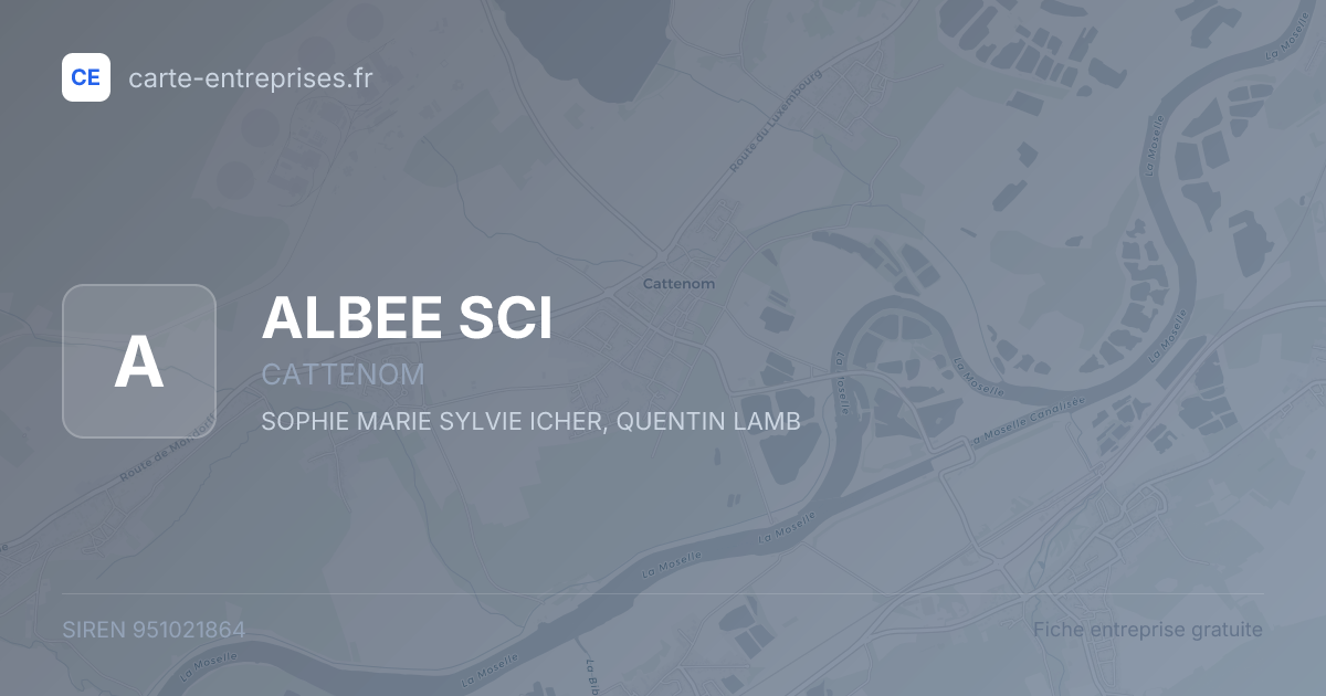 ALBEE SCI — 951021864 — fiche entreprise