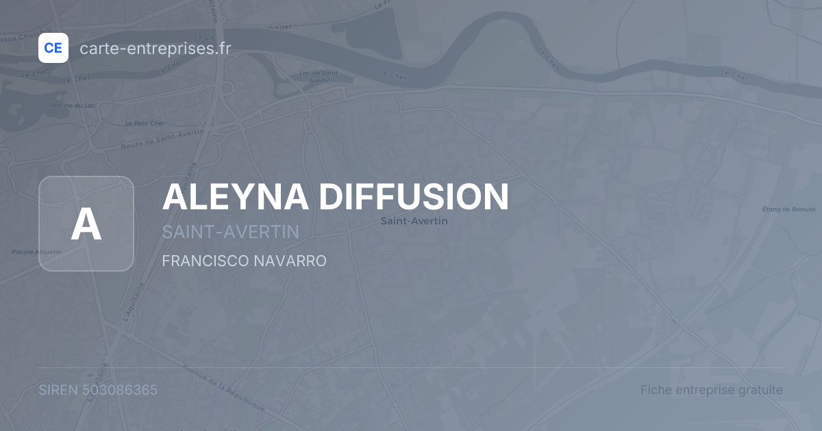 ALEYNA DIFFUSION — 503086365 — fiche entreprise