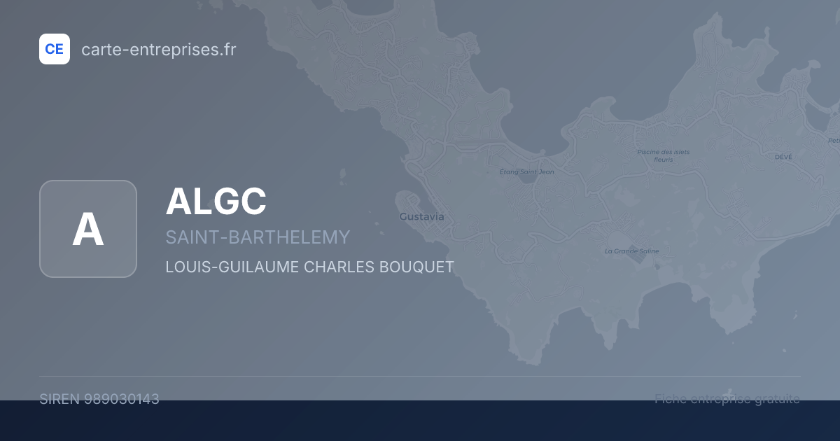ALGC — 989030143 — fiche entreprise