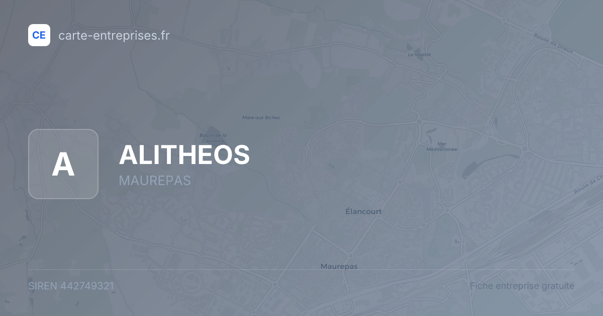 ALITHEOS — 442749321 — fiche entreprise