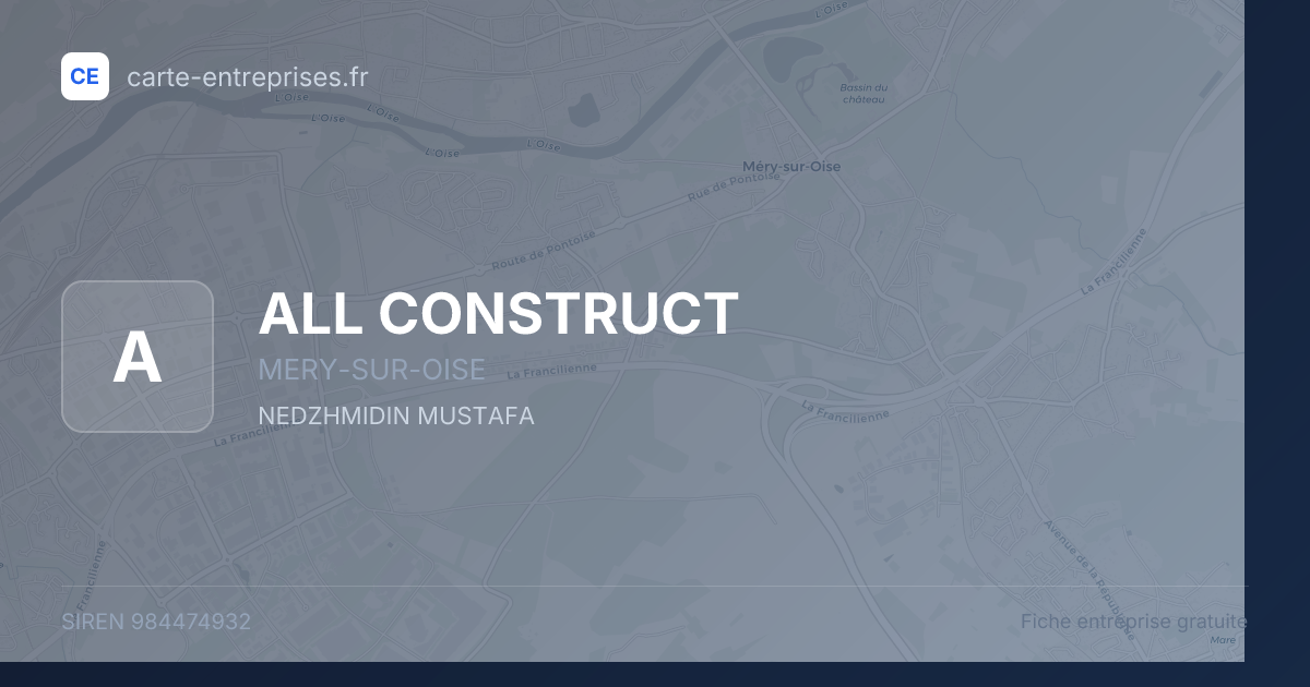 ALL CONSTRUCT — 984474932 — fiche entreprise