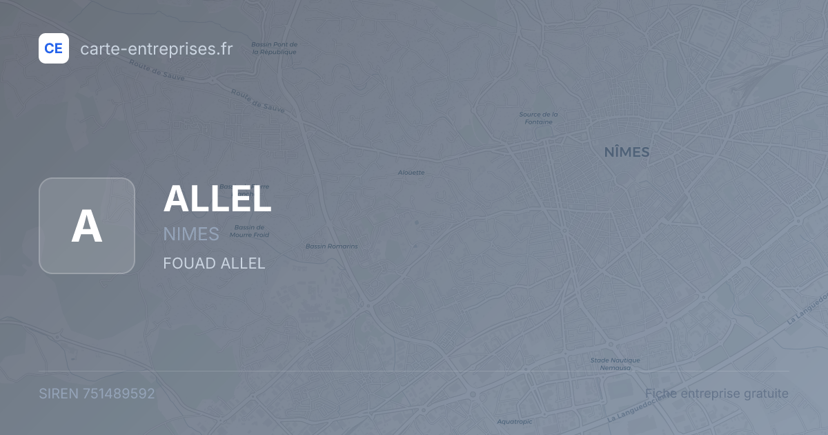 ALLEL — 751489592 — fiche entreprise