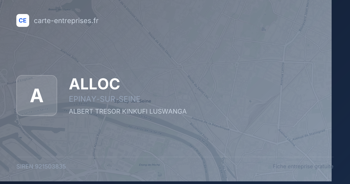 ALLOC — 921503835 — fiche entreprise