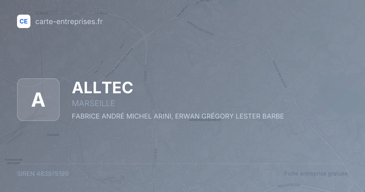 ALLTEC — 483975199 — fiche entreprise