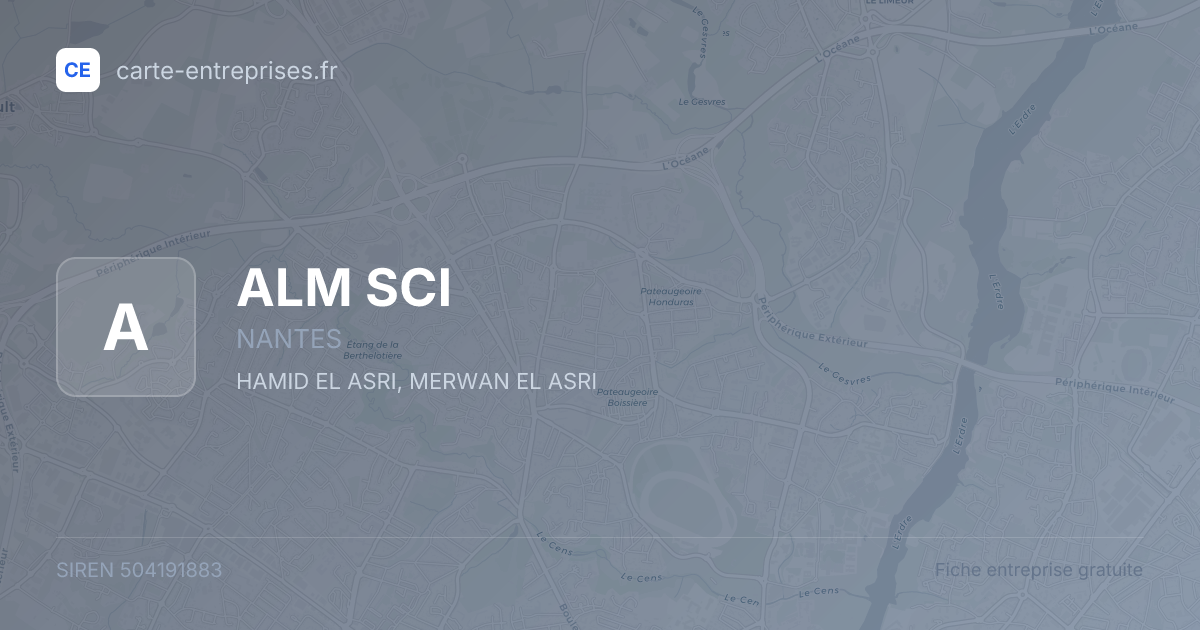 ALM SCI — 504191883 — fiche entreprise