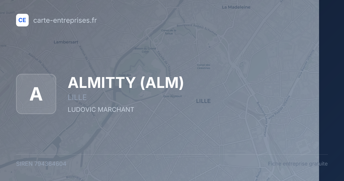 ALMITTY (ALM) — 794364604 — fiche entreprise