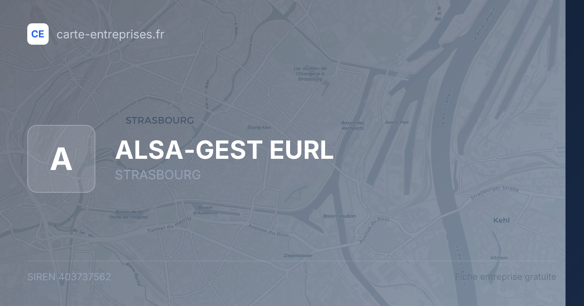 ALSA-GEST EURL — 403737562 — fiche entreprise