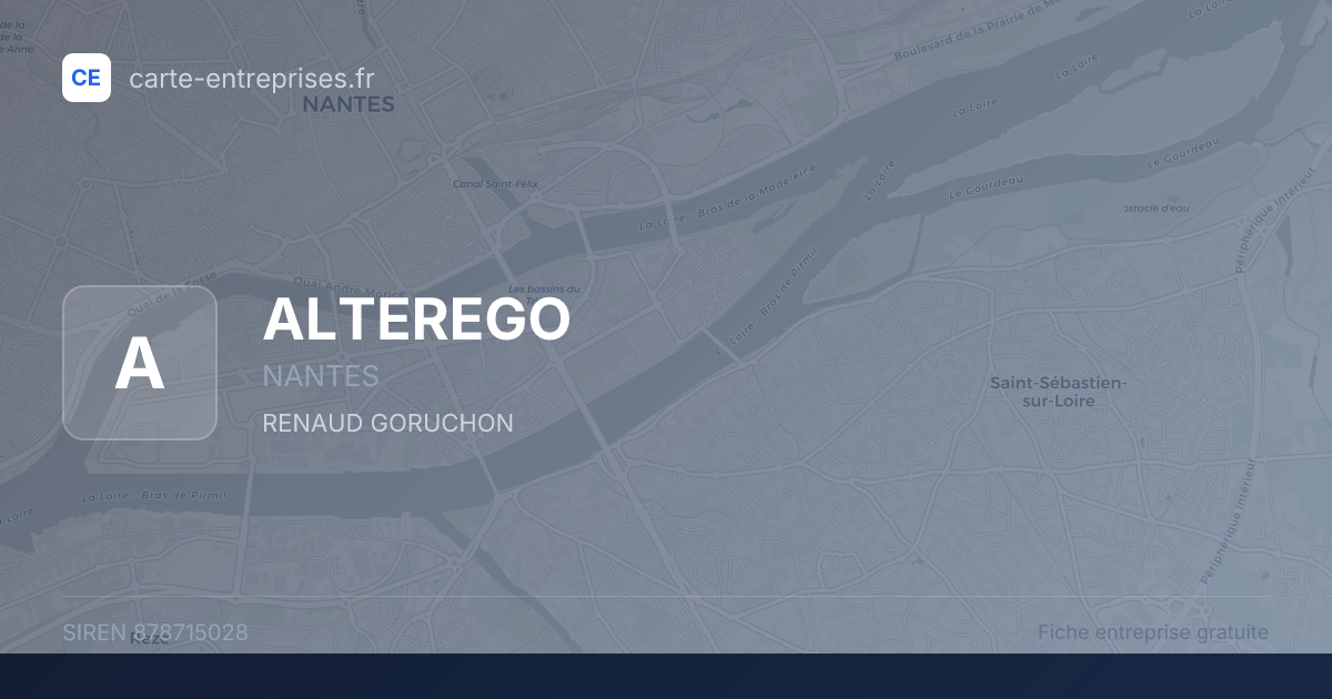 ALTEREGO — 878715028 — fiche entreprise