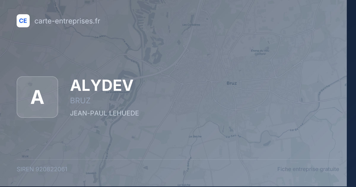 ALYDEV — 920822061 — fiche entreprise