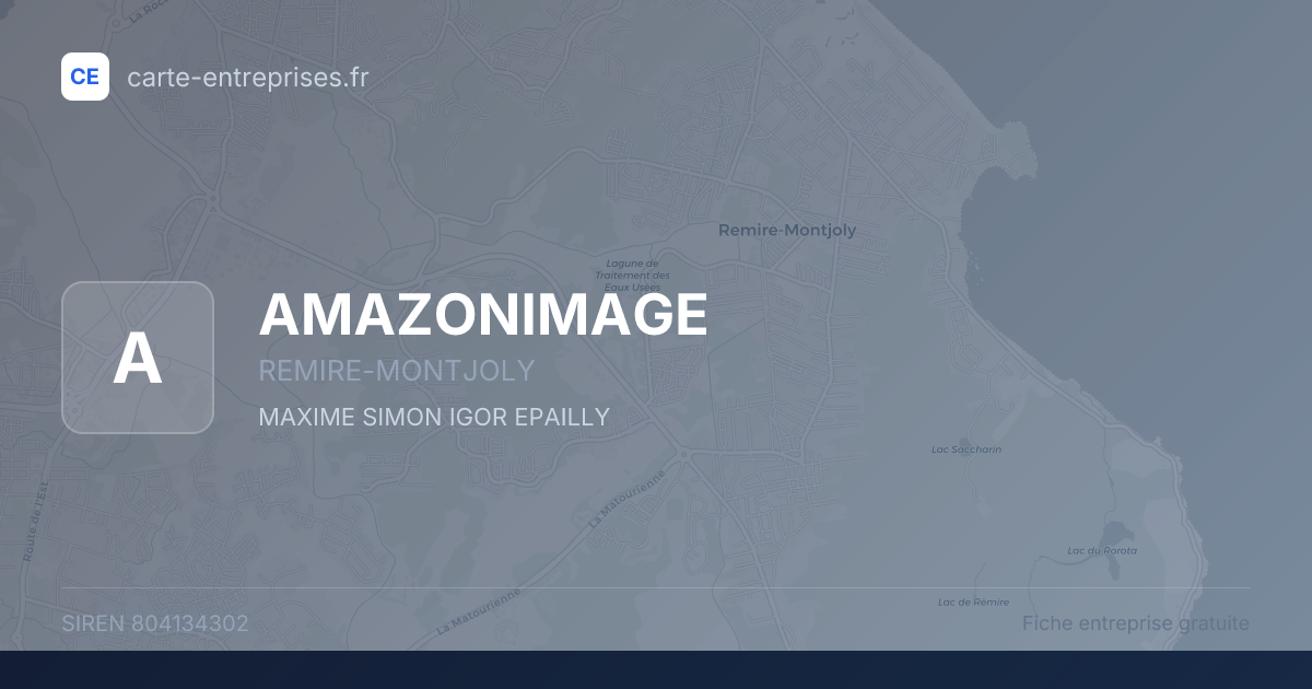AMAZONIMAGE — 804134302 — fiche entreprise