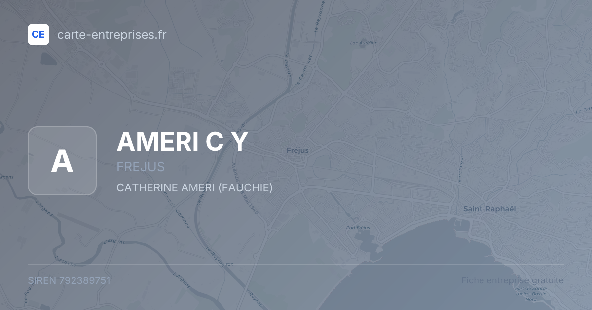 AMERI C Y — 792389751 — fiche entreprise