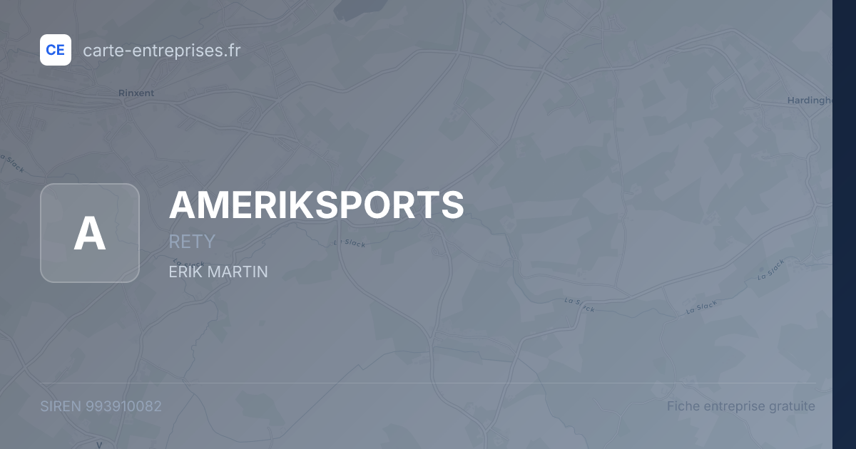 AMERIKSPORTS — 993910082 — fiche entreprise