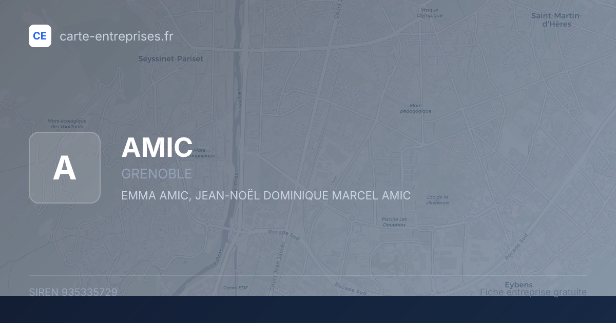 AMIC — 935335729 — fiche entreprise