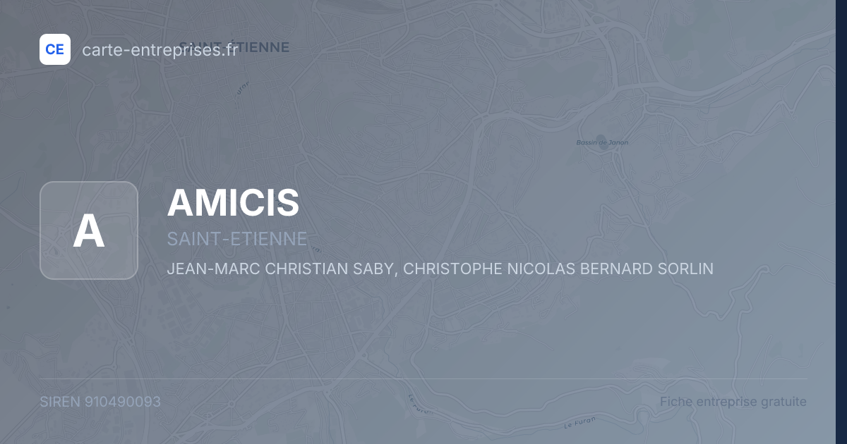 AMICIS — 910490093 — fiche entreprise