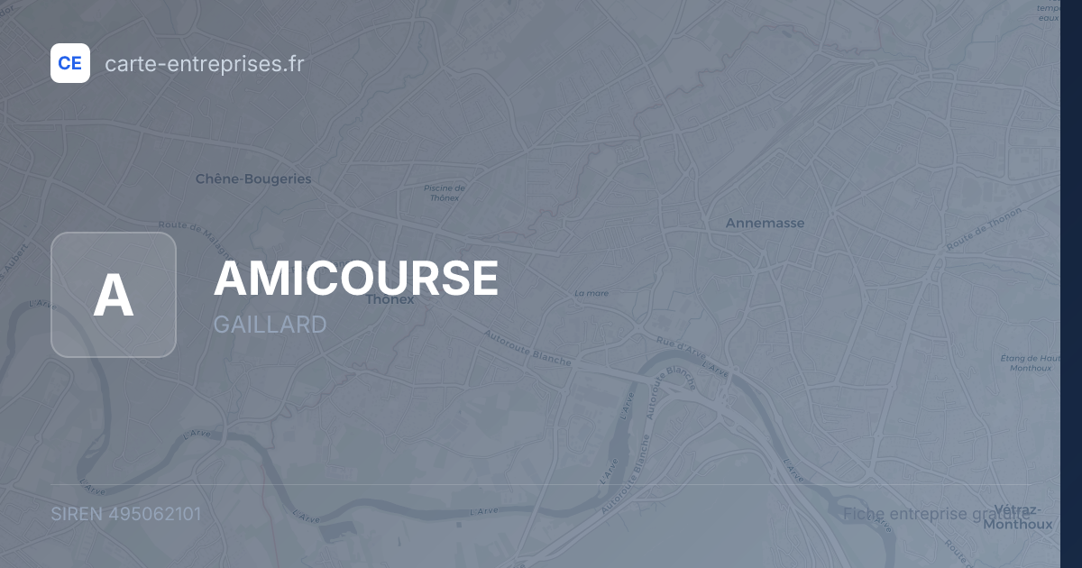 AMICOURSE — 495062101 — fiche entreprise