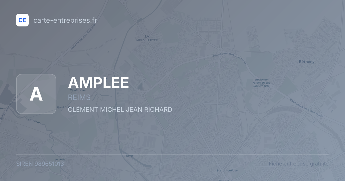 AMPLEE — 989651013 — fiche entreprise