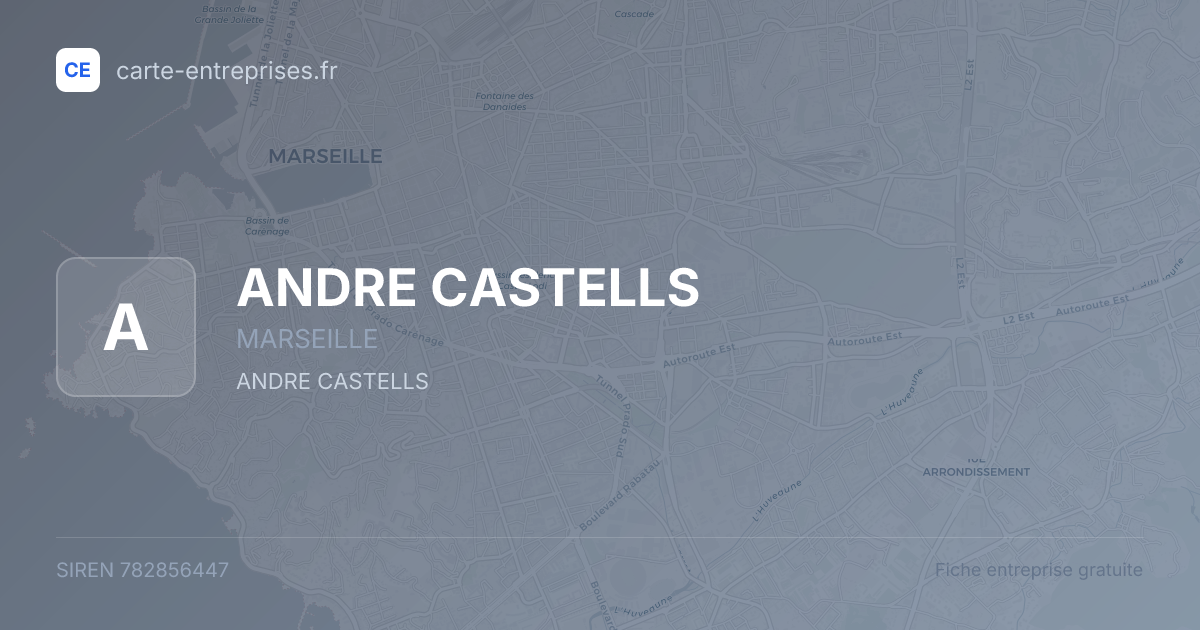 ANDRE CASTELLS — 782856447 — fiche entreprise