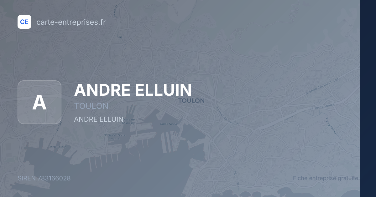 ANDRE ELLUIN — 783166028 — fiche entreprise