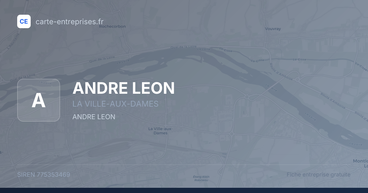 ANDRE LEON — 775353469 — fiche entreprise