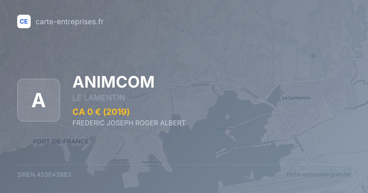 ANIMCOM — 453643983 — fiche entreprise