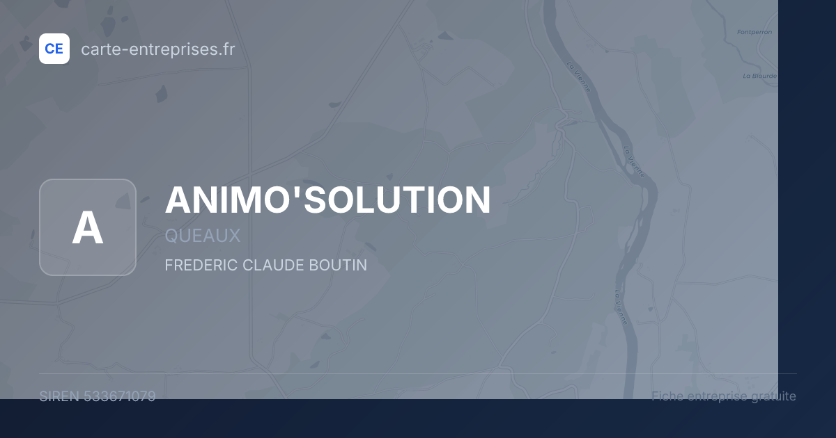 ANIMO'SOLUTION — 533671079 — fiche entreprise
