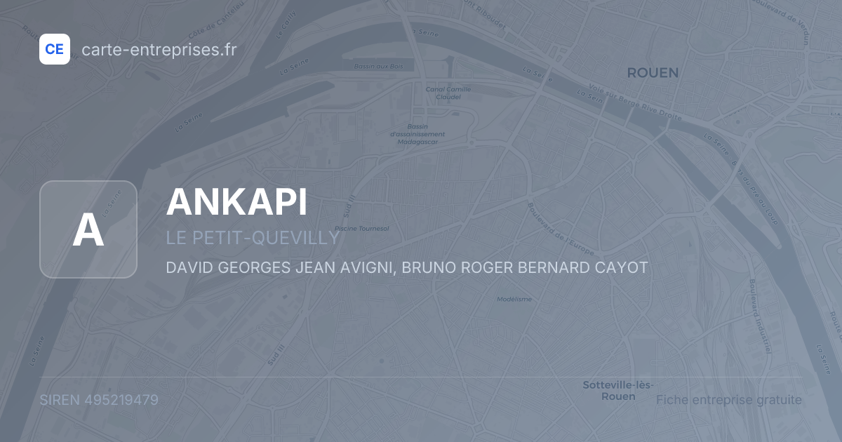 ANKAPI — 495219479 — fiche entreprise