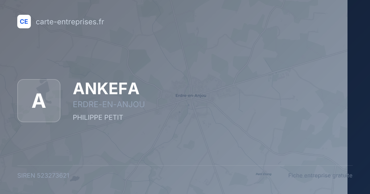 ANKEFA — 523273621 — fiche entreprise