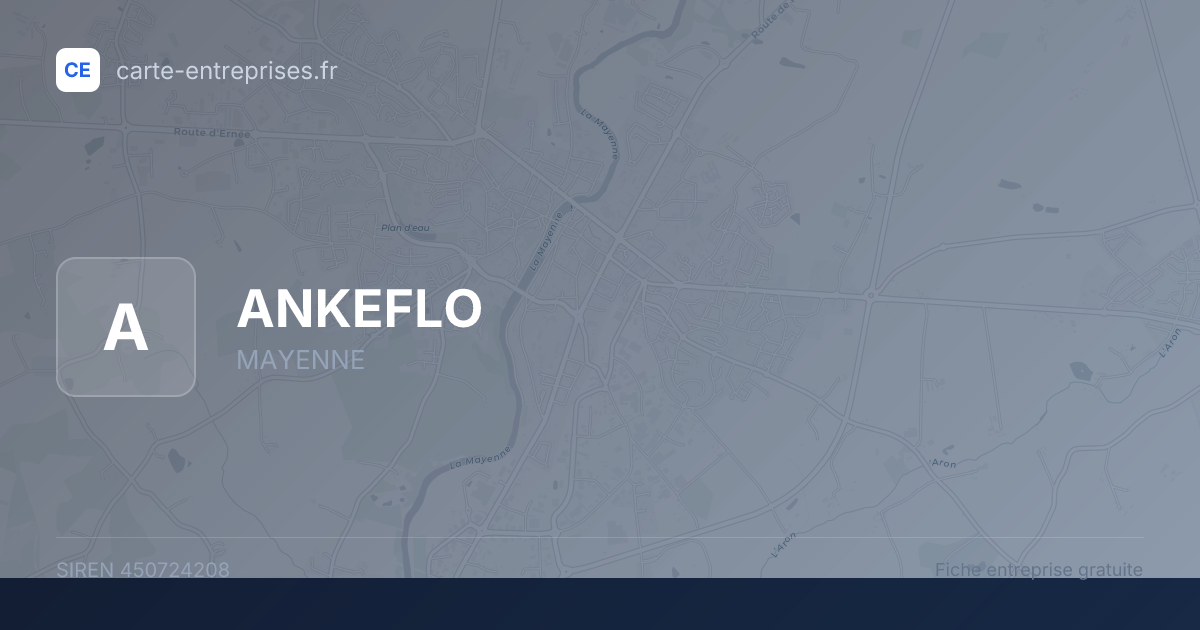 ANKEFLO — 450724208 — fiche entreprise