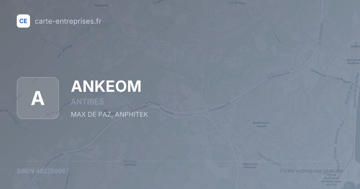 ANKEOM — 482259967 — fiche entreprise