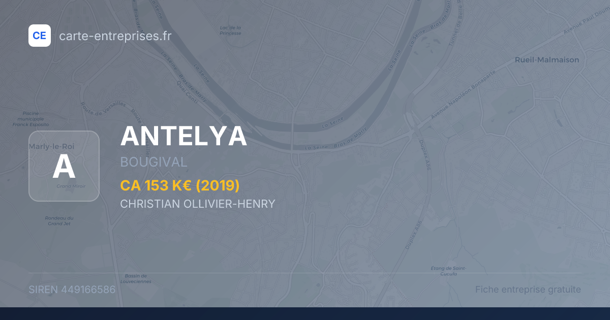 ANTELYA — 449166586 — fiche entreprise