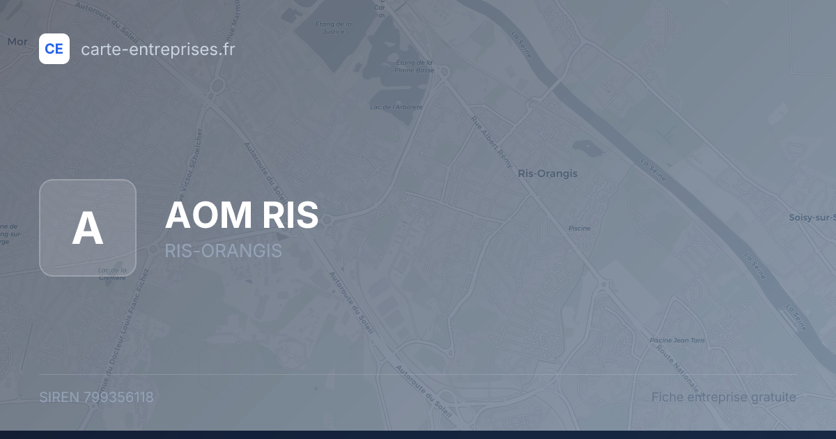 AOM RIS — 799356118 — fiche entreprise