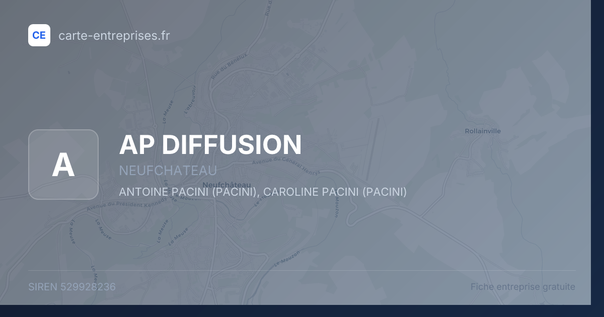 AP DIFFUSION — 529928236 — fiche entreprise