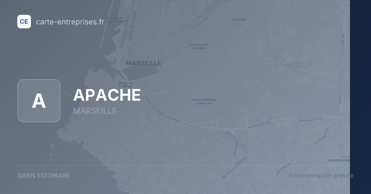 APACHE — 512286485 — fiche entreprise