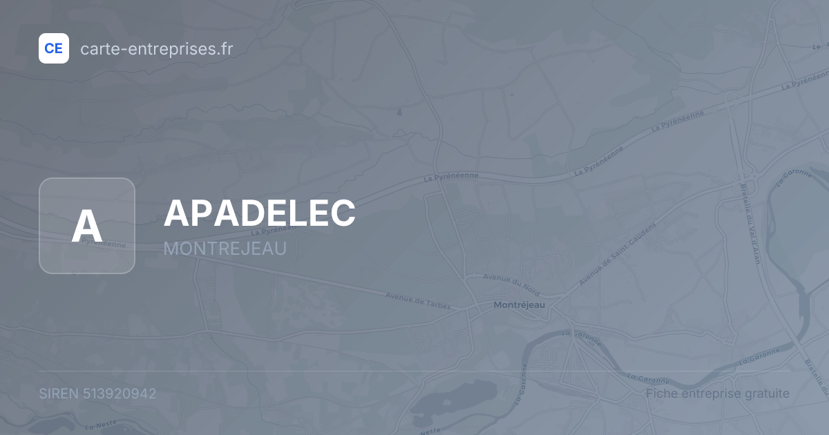 APADELEC — 513920942 — fiche entreprise