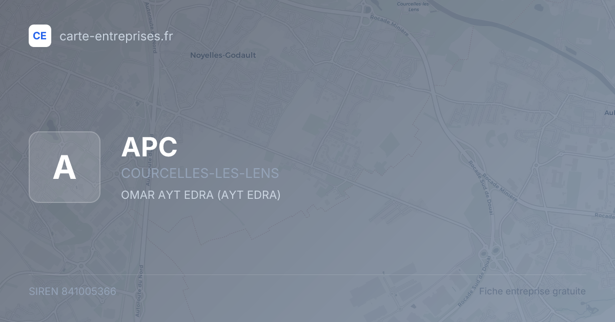 APC — 841005366 — fiche entreprise