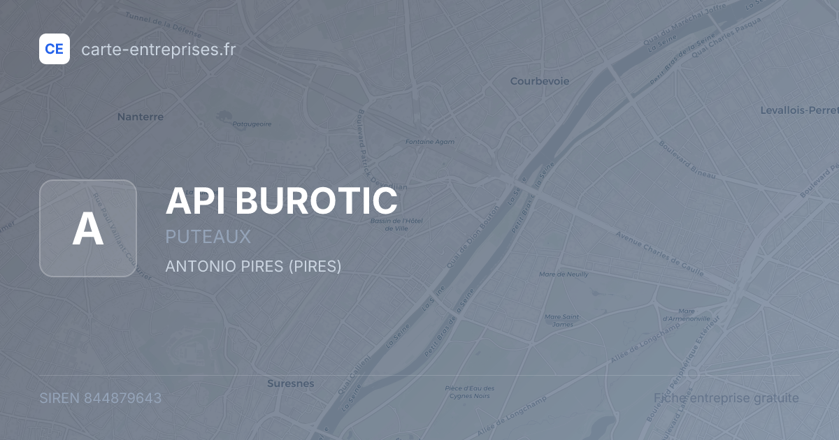 API BUROTIC — 844879643 — fiche entreprise